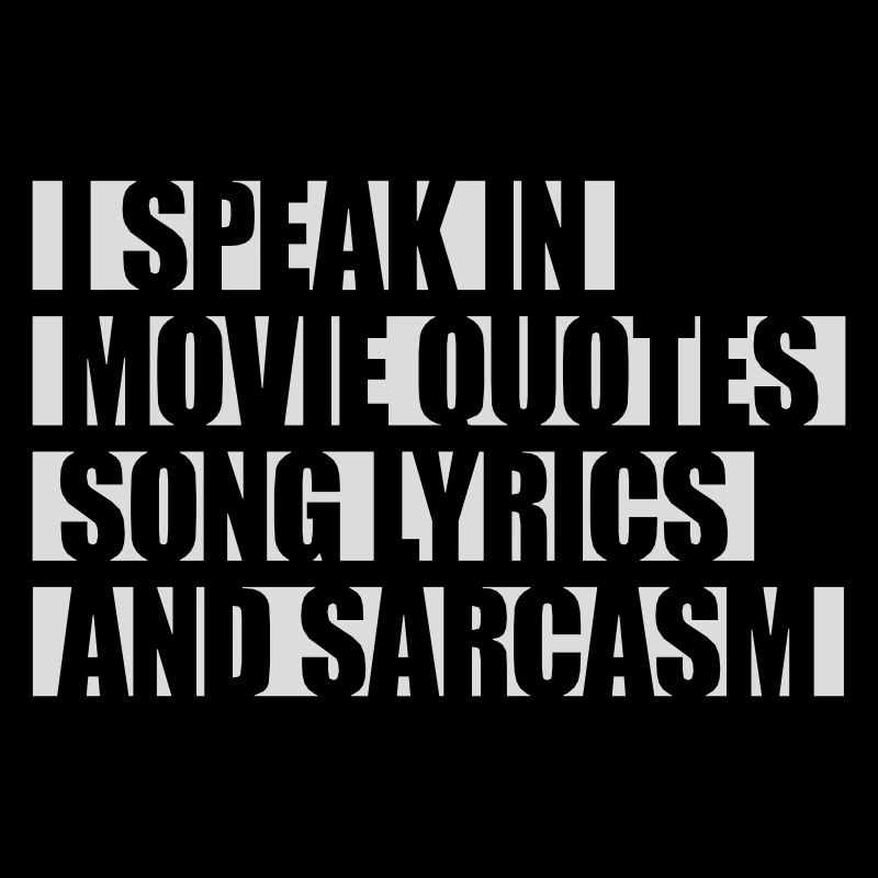 parler des paroles et du sarcasme