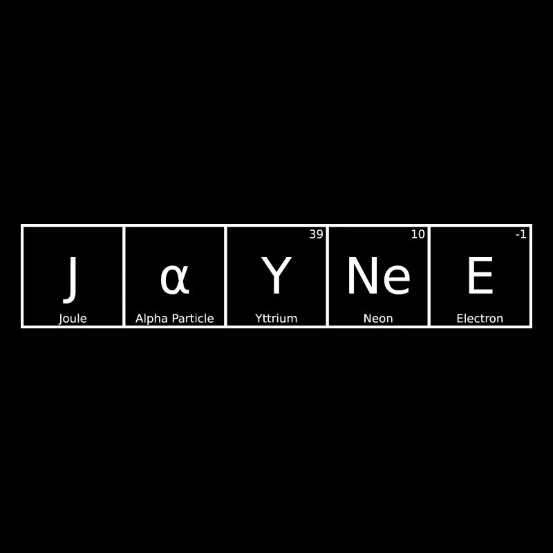 Jaynee Nom Prénom Chimie Éléments du tableau périodique