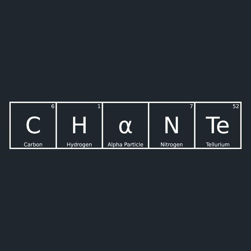 Chante Name First Name Chemistry Periodic Table Elements