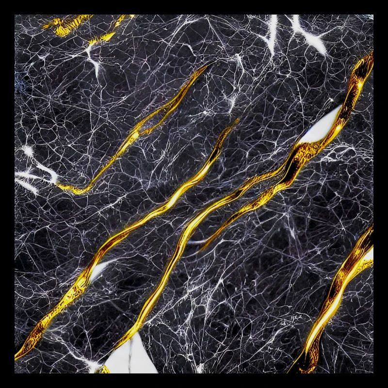 Marble Black Gold Texture