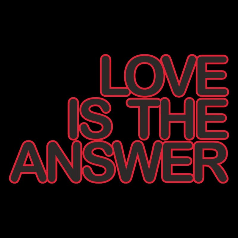 LOVE is the ANSWER 06schwarzKrot