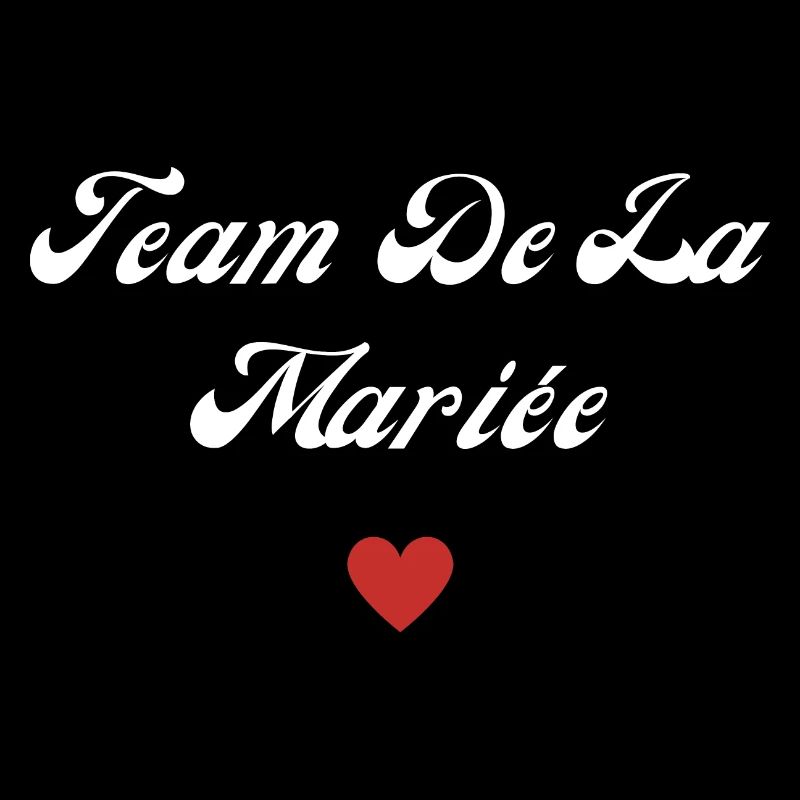 team de la mariée