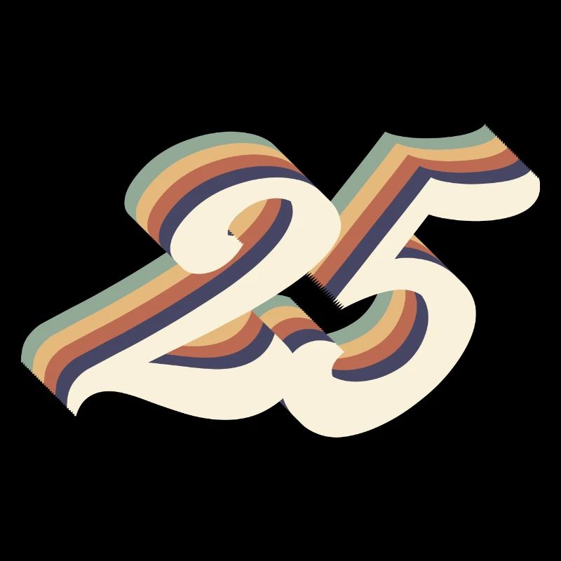 25th anniversary vintage