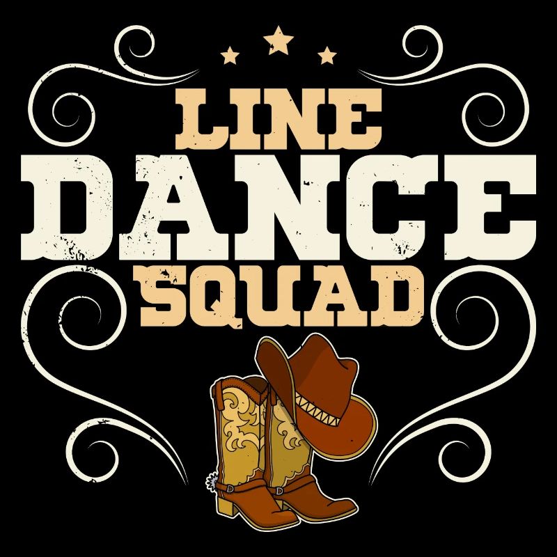 Western Country Linedance Spruch Tänzer