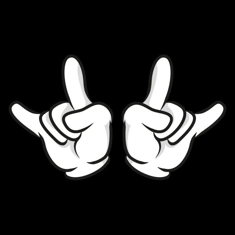 hand rock symbol
