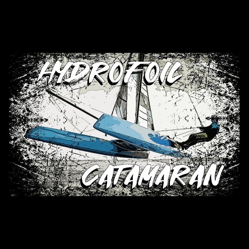 Hydroptère catamaran