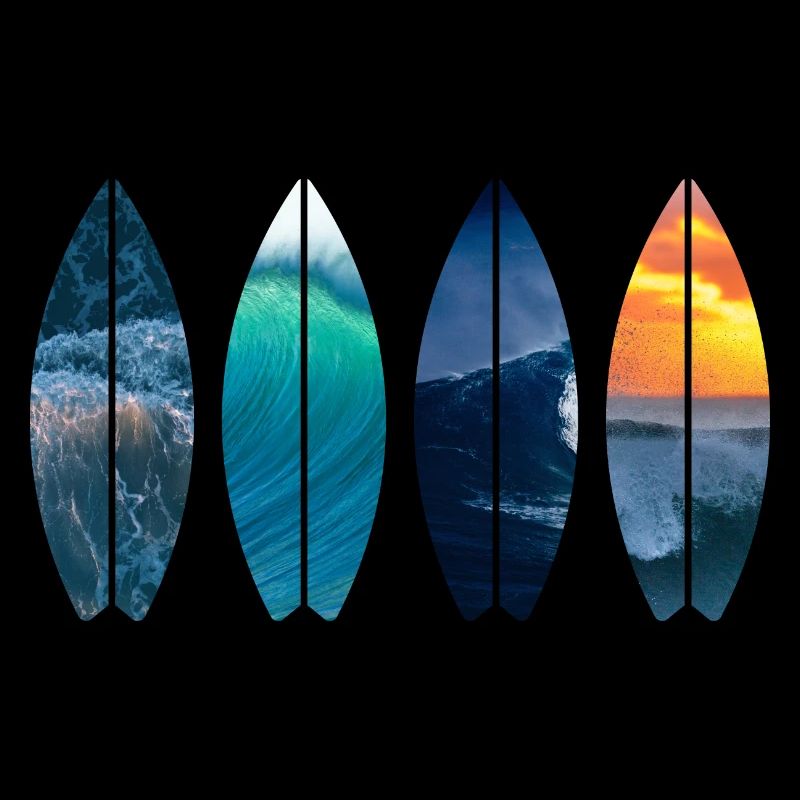 Surfer Geschenk Vintage