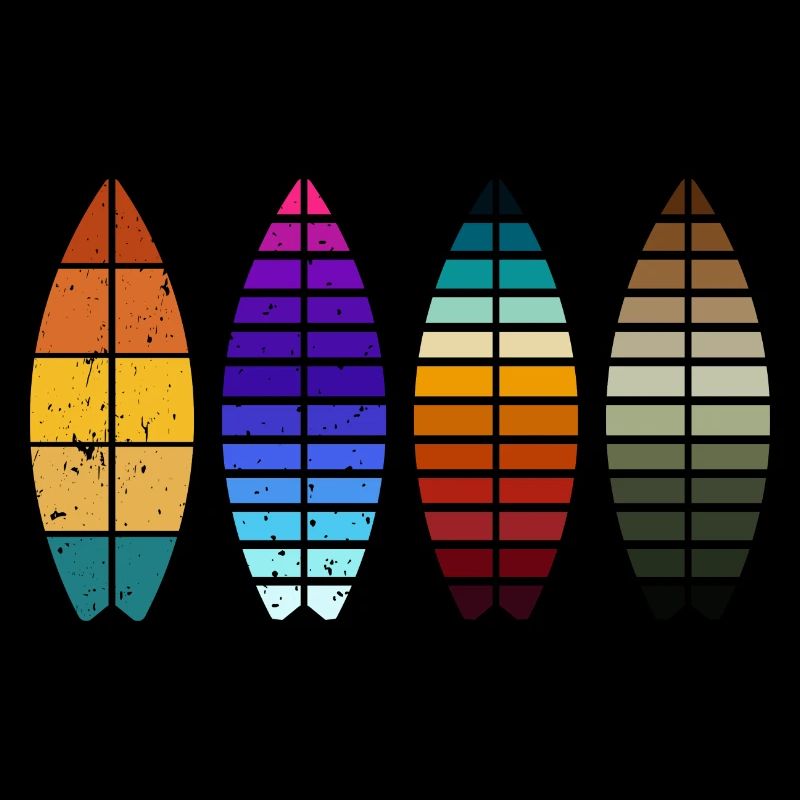 Surfer Geschenk Vintage