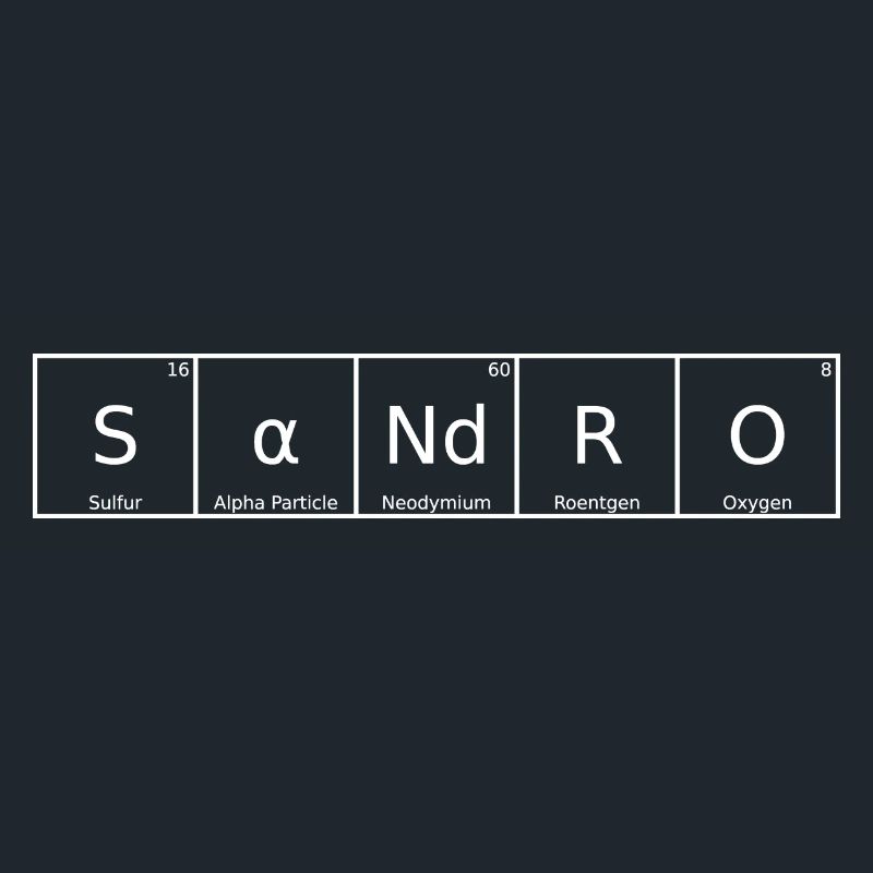Sandro Surname First name Chemistry Periodic Table Elements