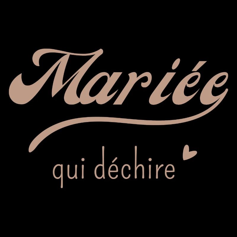 Mariée qui déchire