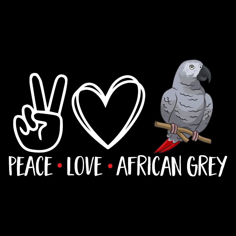Graupapagei African Grey Parrot Papagei