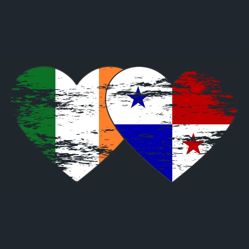 Irlande Drapeau du Panama utilisé