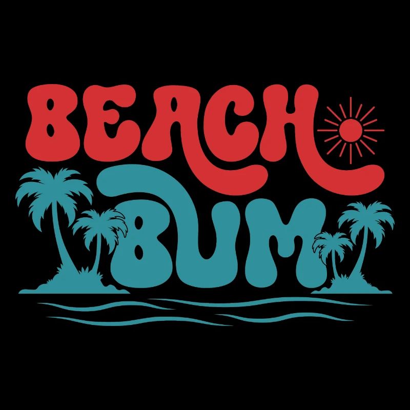 Plage Bum, Vacances d’été Vacances Plage Palmiers Mer