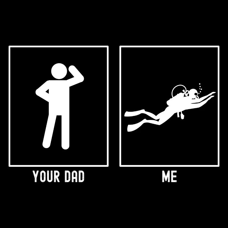 Your Father - Me - Scuba Diving