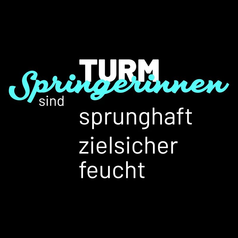 Turmspringenspringerinnen sind sprunghaft