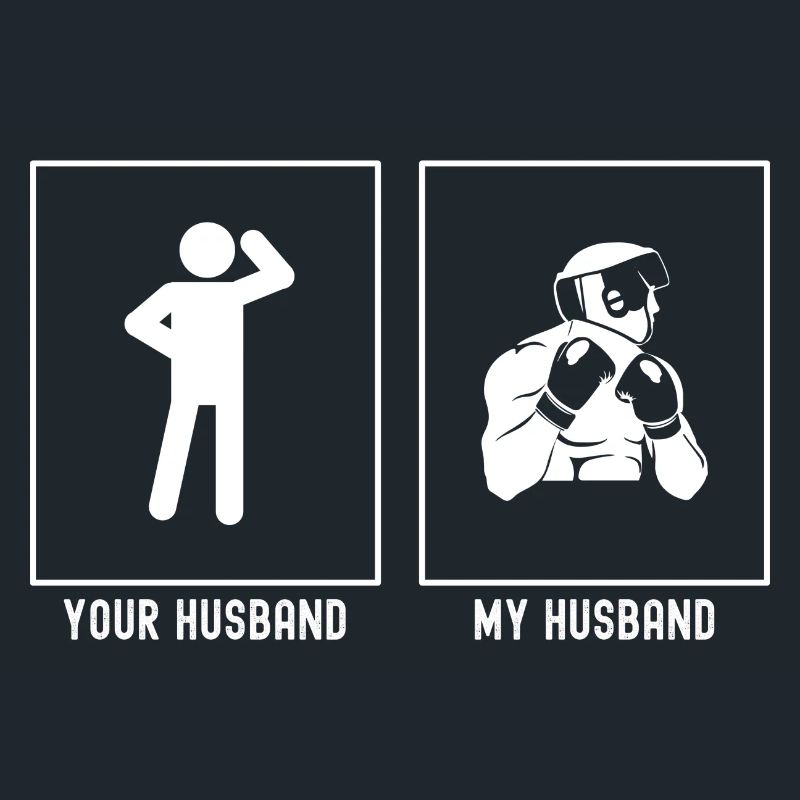 Ihr Ehemann - Mein Ehemann - Boxen Kämpfer Blick w