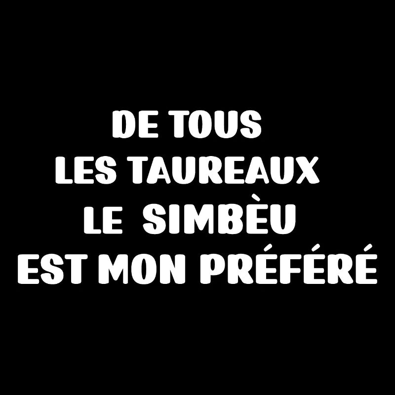 Taureau de Camargue préféré le simbèu