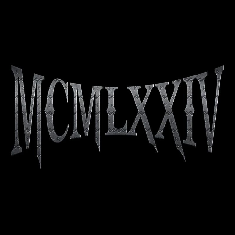 MCMLXXIV 1974 50. Geburtstag B-Day Geburtstagsgeschenk