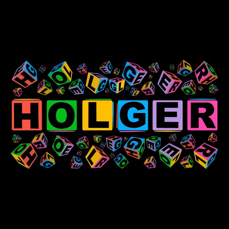 HOLGER colourful cubes