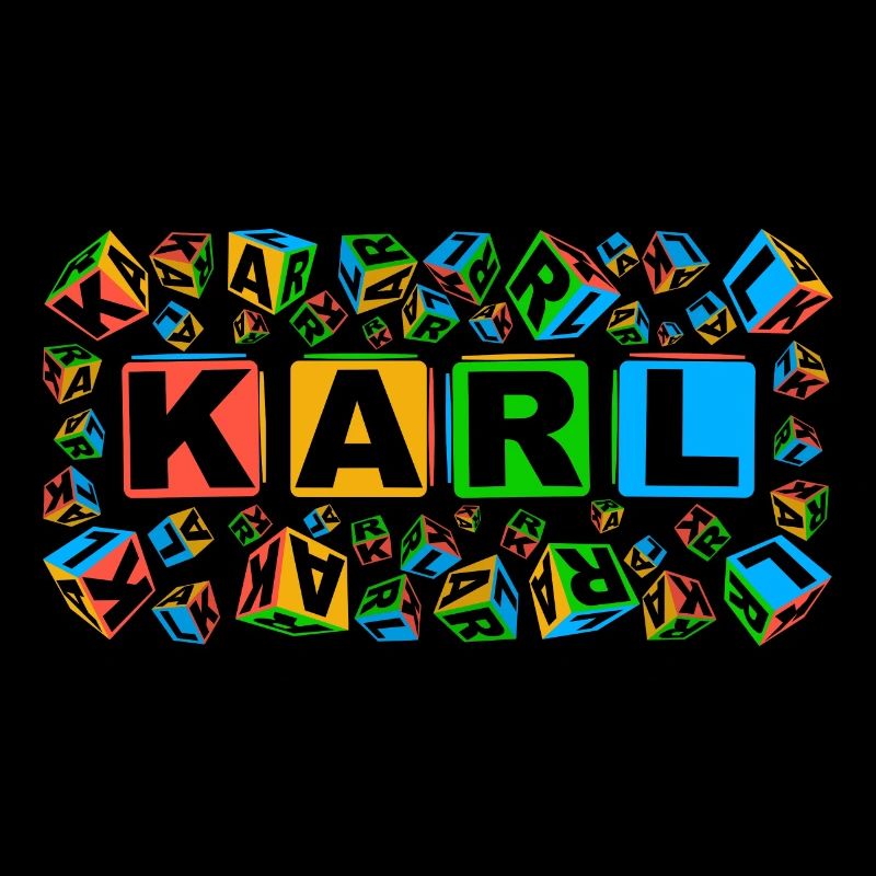 KARL colourful cubes