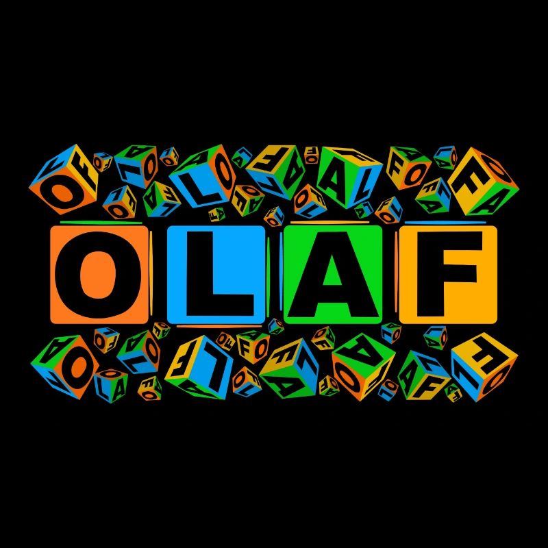 OLAF colourful cubes