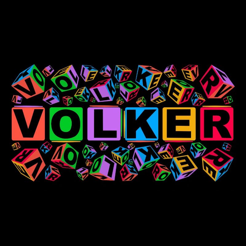 VOLKER colourful cubes