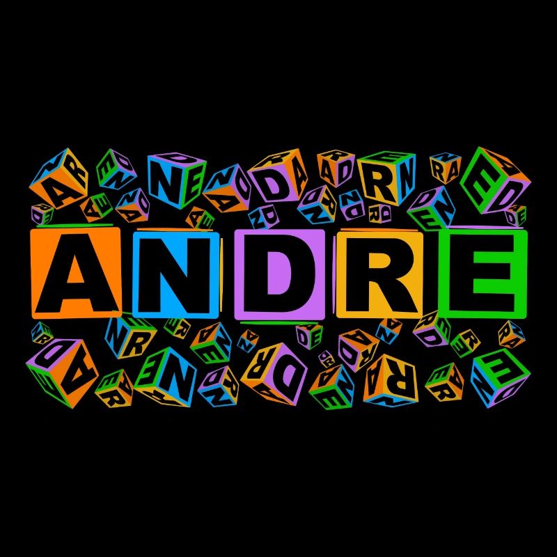 ANDRE colourful cubes