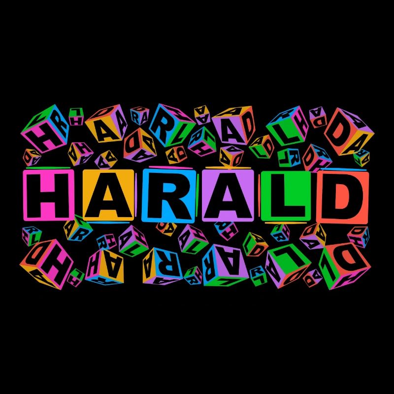 HARALD colourful cubes