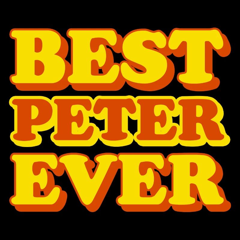Drôle de cadeau avec le prénom de Peter
