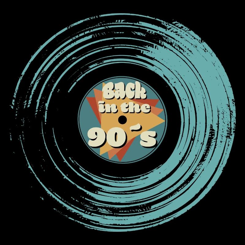 Back to the 90's vinyl record