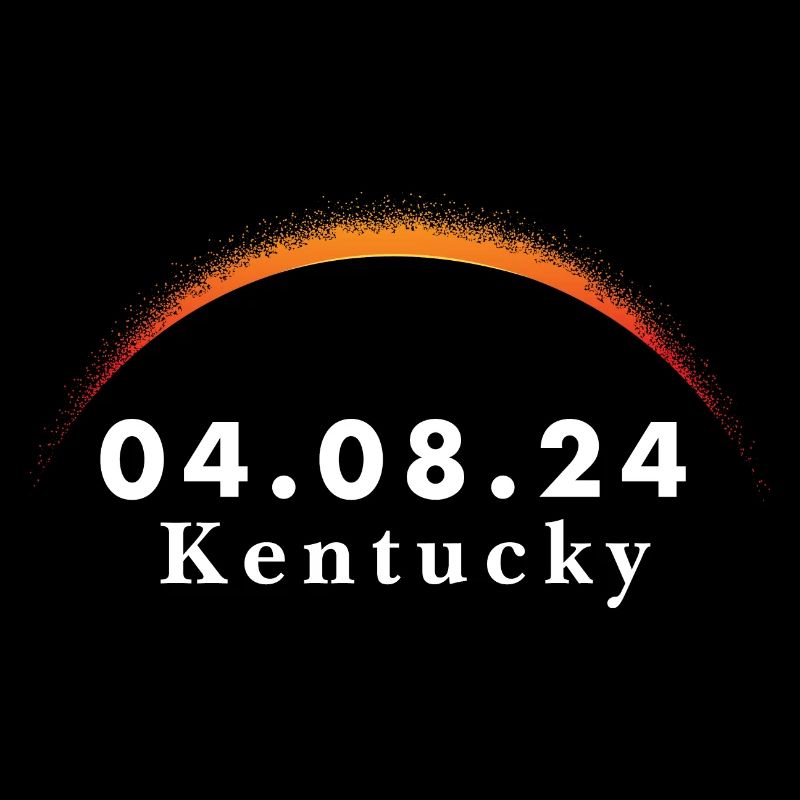 Trajectoire de l’éclipse solaire totale de la totalité Kentucky