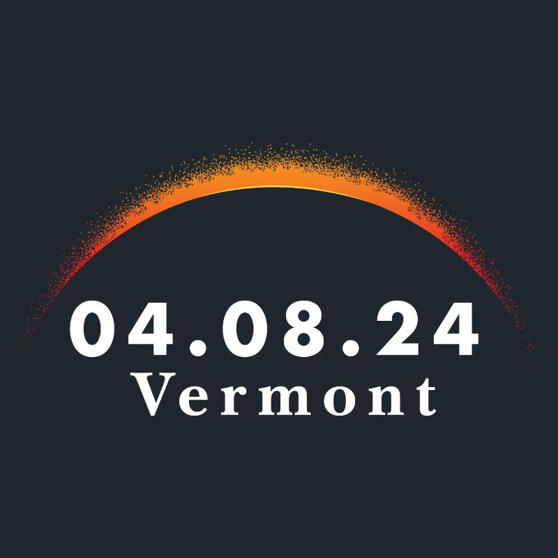 Total Solar Eclipse Path of Totality Vermont