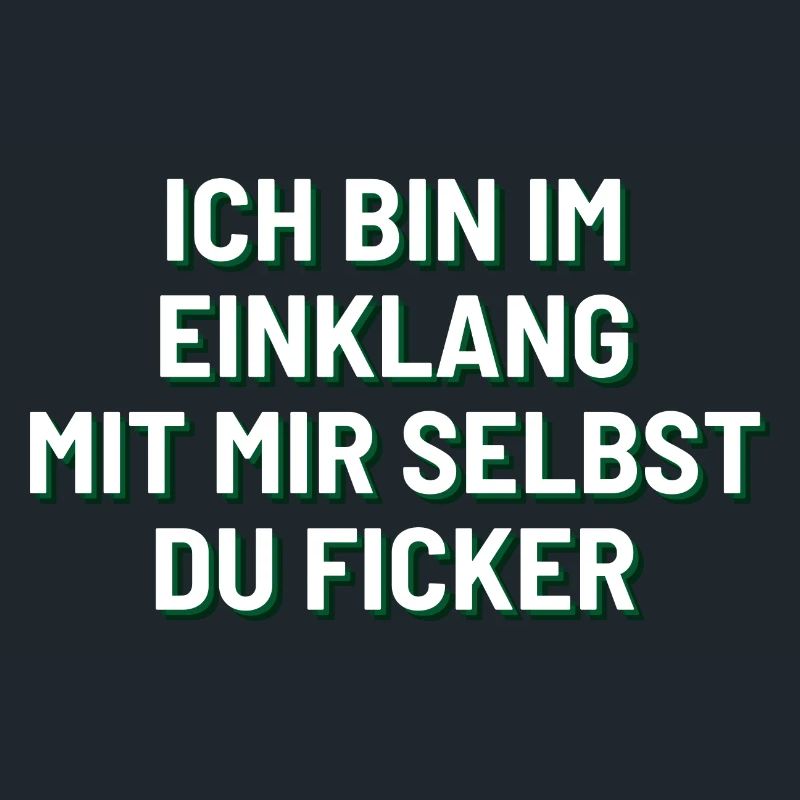 Ich bin im Einklang mit mir selbst.