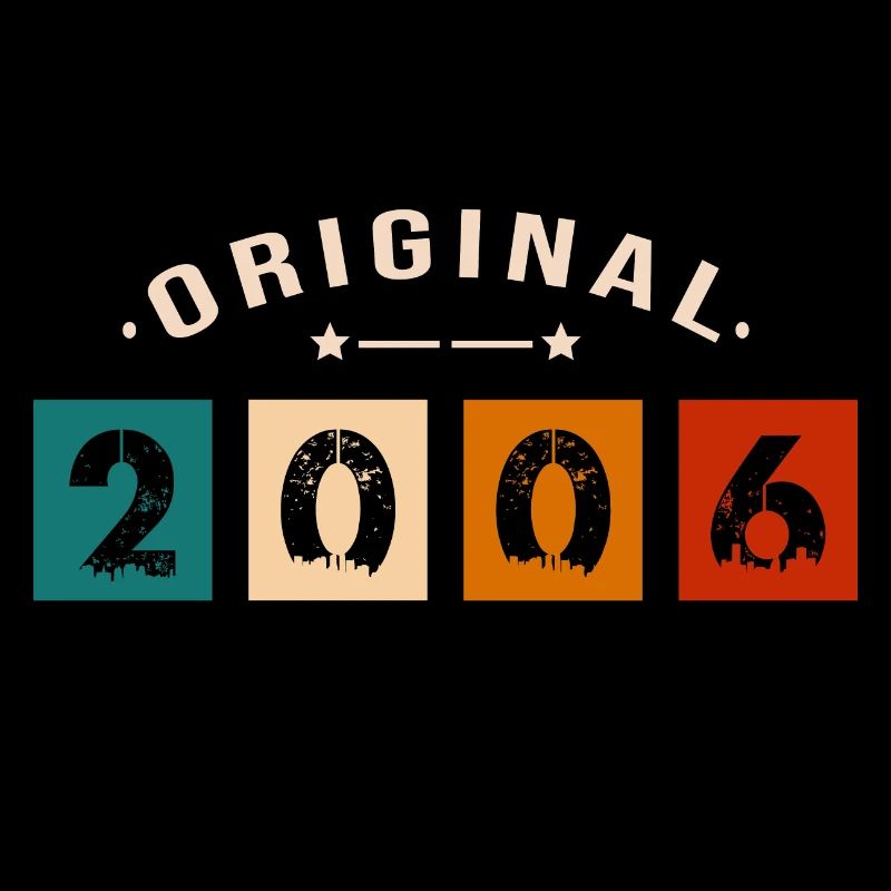 Original 2006 Vintage - Présent D’anniversaire 200