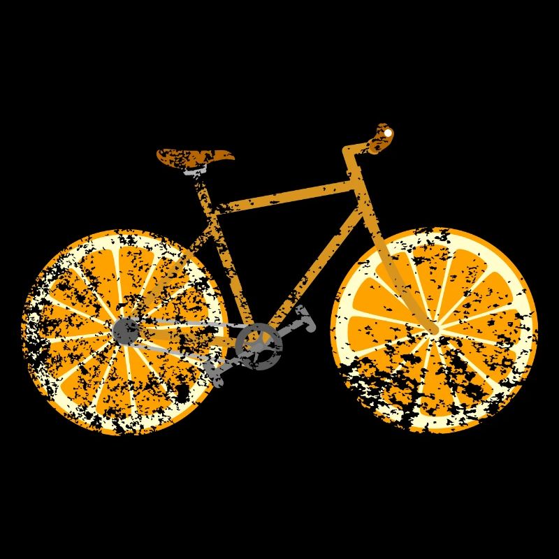 Vélo Fruit Fruit Rétro Vintage Grunge