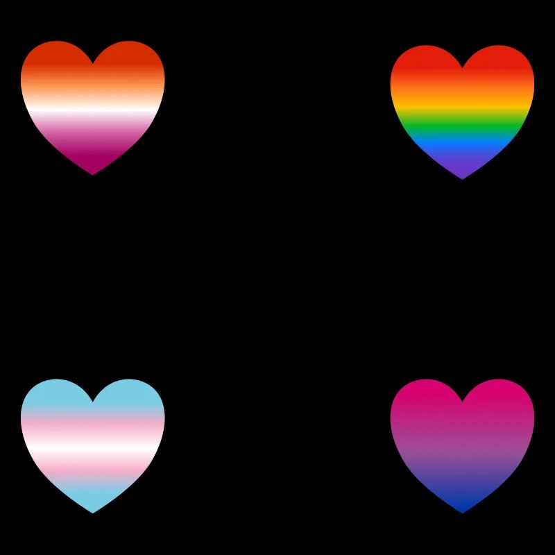 LGBTQ-Herzen