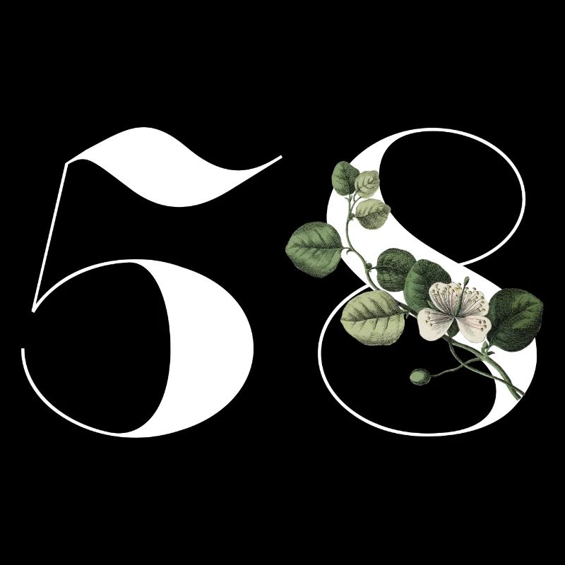 Nummer 58 Blumengrün - 58. Blumengeburtstag