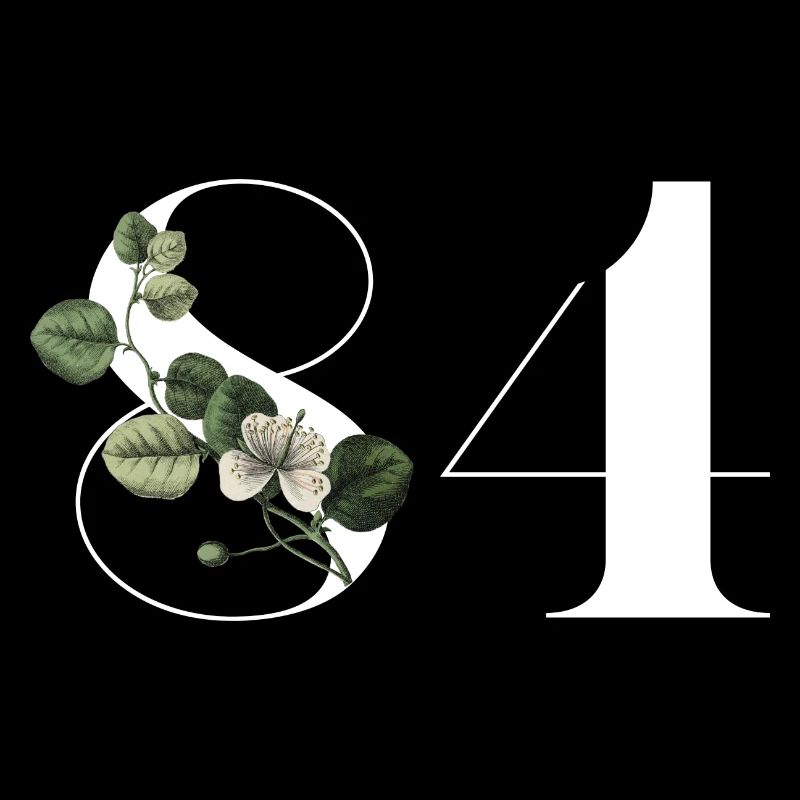 Nummer 84 Blumengrün - 84. Blumengeburtstag