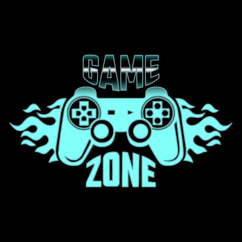 Gamer Game Play Online Computer Gaming Arcade Neon