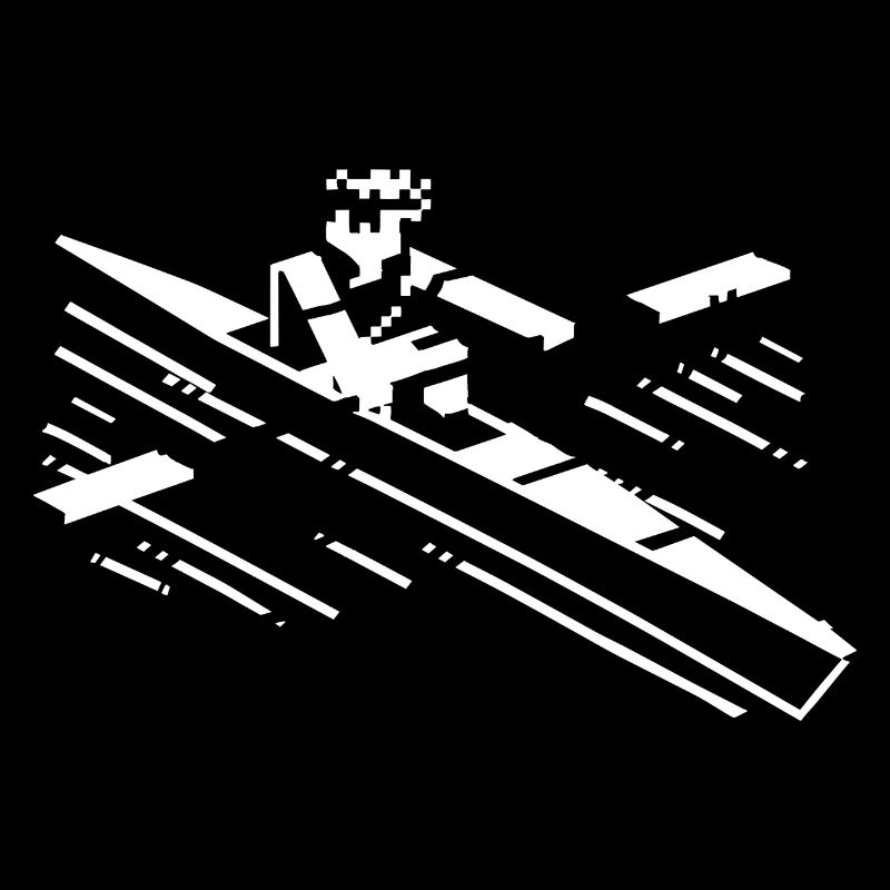 Aviron style dessin animé