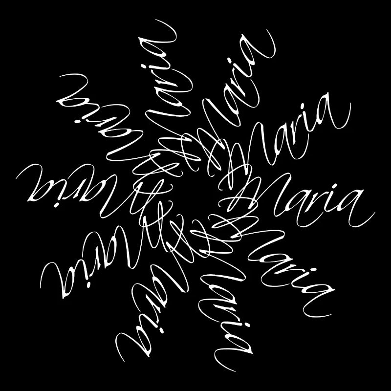 Mary's Name Name Mandala