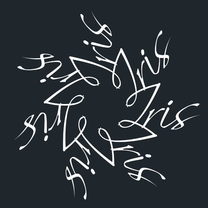 Iris Nom Nom Mandala