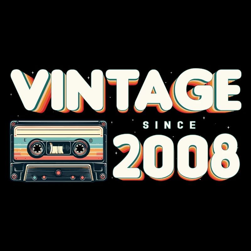 Classic & Nostalgic Music Birthday - Vintage