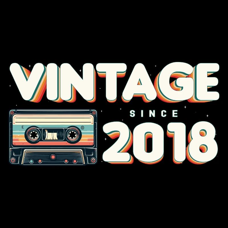 Classic & Nostalgic Music Birthday - Vintage