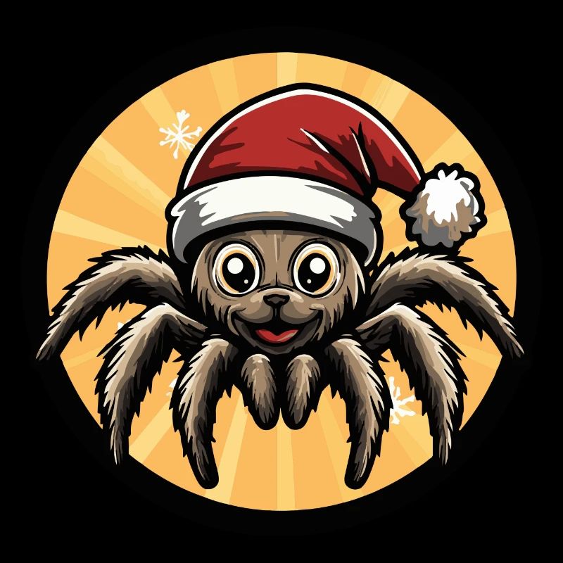 Tarentule Animal de Noël