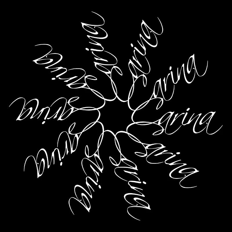 Carina Name Name Mandala