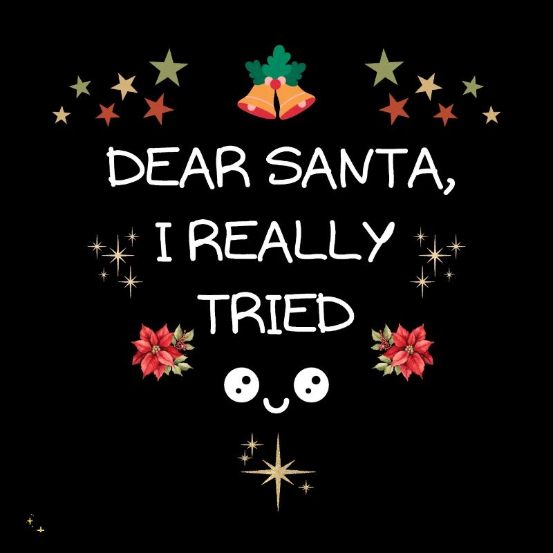 Cher Père Noël, j’ai vraiment essayé - Noël