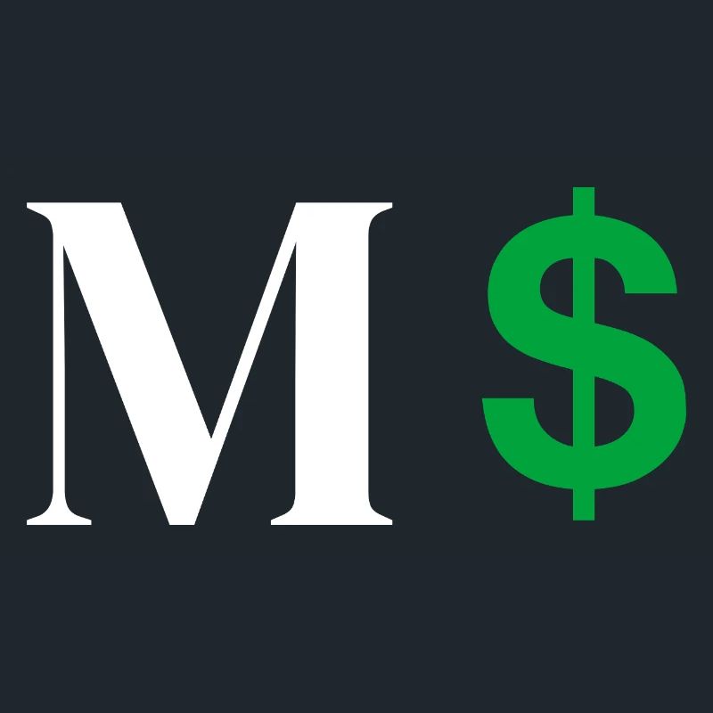 Buchstabe M Dollar