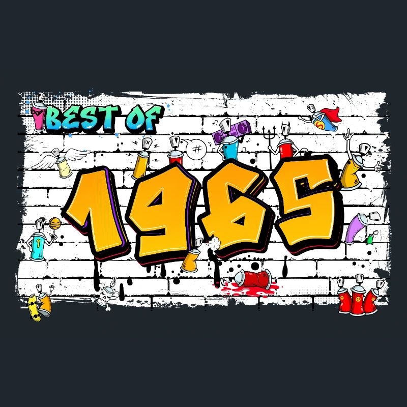 Graffiti emblématique de 1965 – 60 ans d’indémodabilité