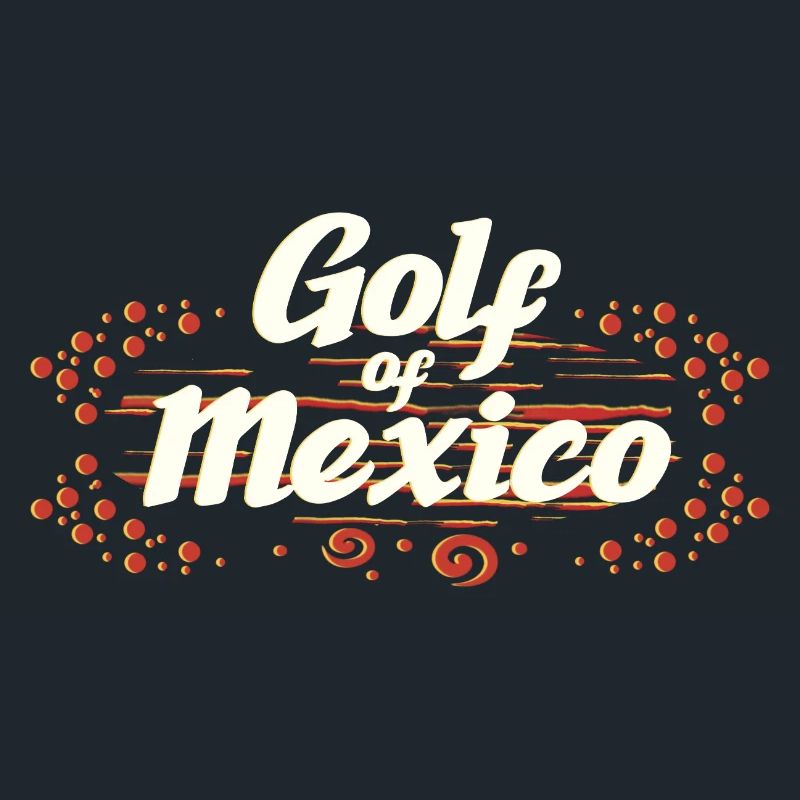 Typographie du golfe du Mexique